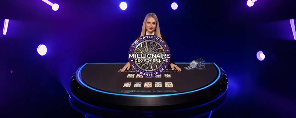 Live Who Wants To Be A Millionaire? Video Poker